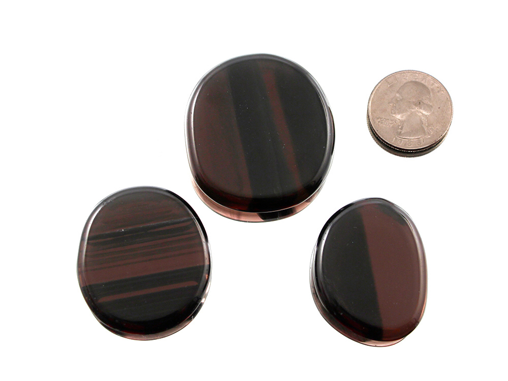 Midnight Lace Obsidian Carry Stone - 1 pc