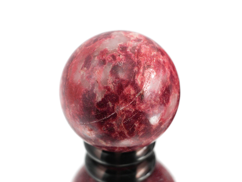 Thulite Sphere 40 mm - 1 pc