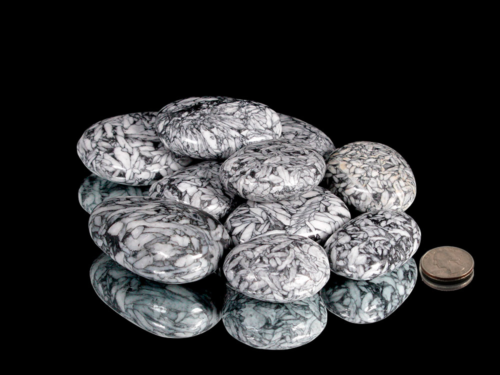 Pinolite XL Tumbled Stones - 1 lb