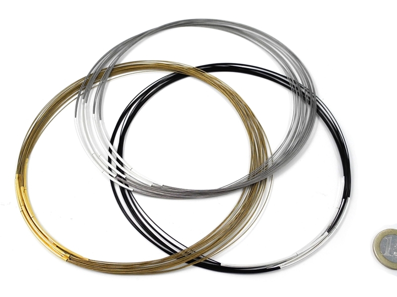 Stainless Steel Empty Necklace - Nickel Free