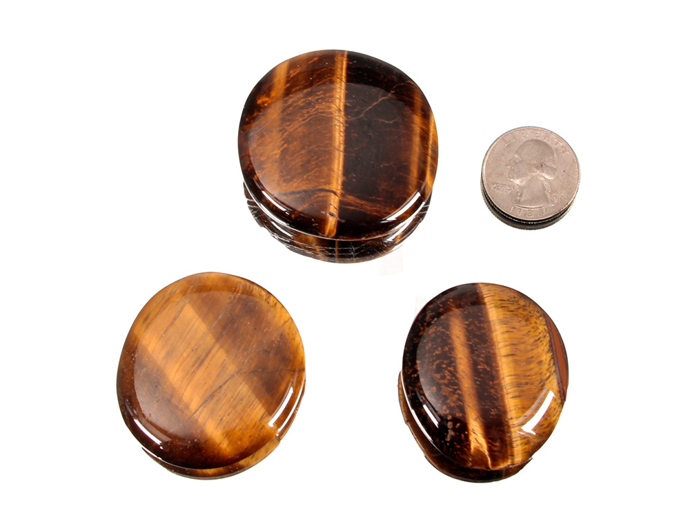 Tiger Eye Carry Stone - 1 pc