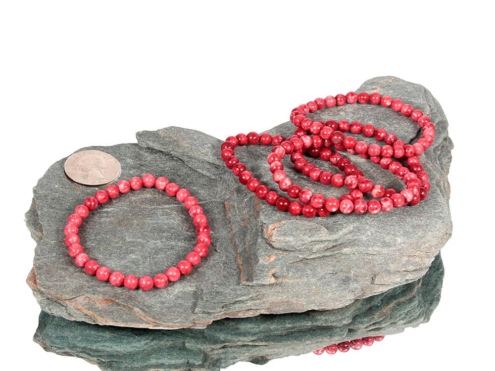 Thulite Bracelet 6 mm