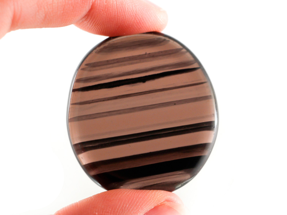 Midnight Lace Obsidian Carry Stone - 1 pc