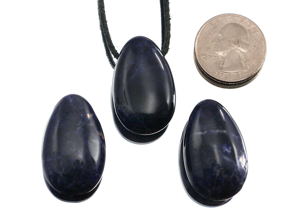 Sodalite Drop Bead Pendant