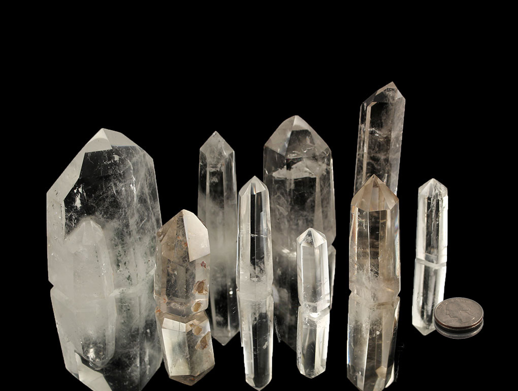 Rock Crystal Polished Tower - A - 1 lb