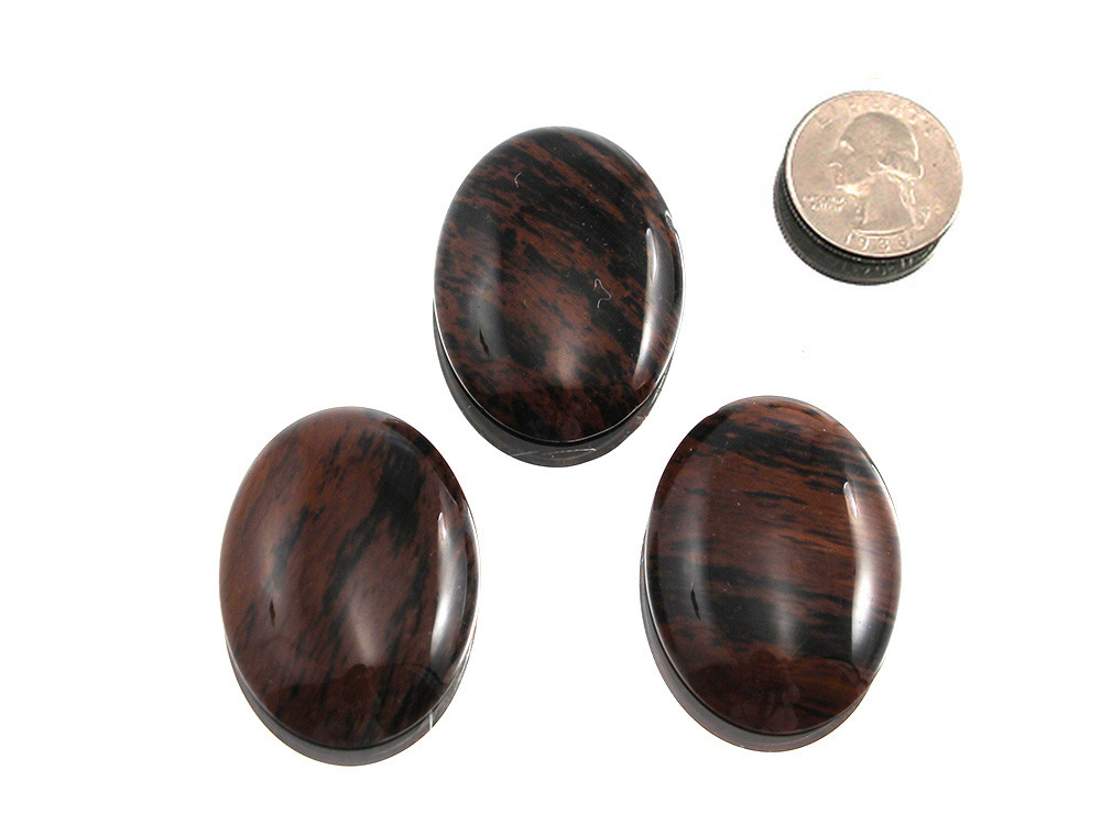 Mahogany Obsidian Cabochon - 1 pc