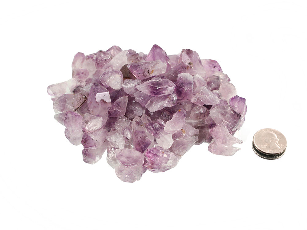 Amethyst Small Loose Crystals - 1 lb