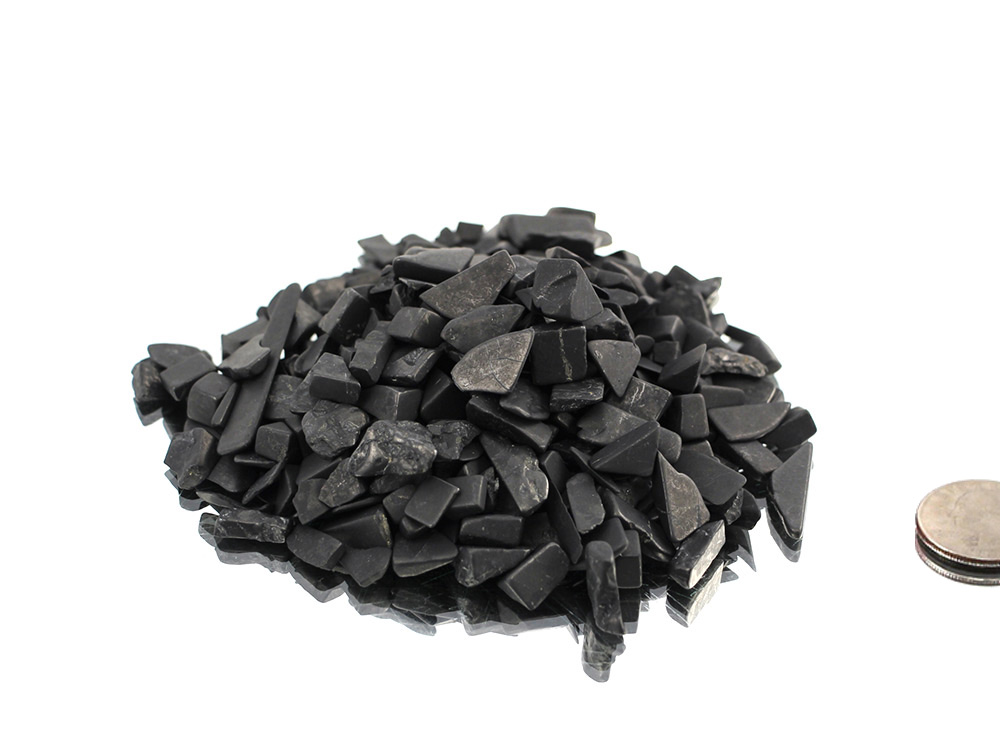 Shungite Tumbled Stones MINI - 1 lb